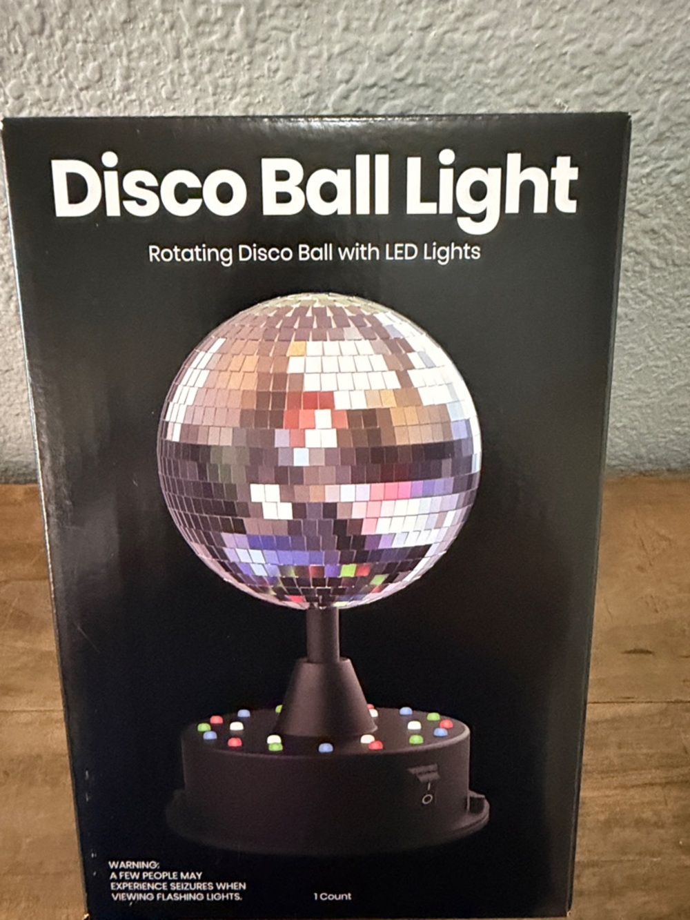 Disco Ball Light Rotating Disco Ball with LED lights NEW